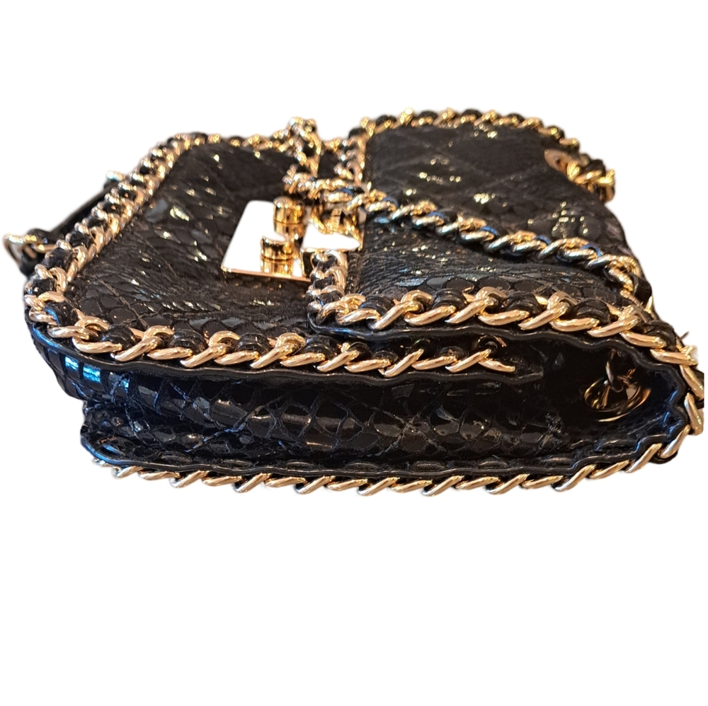 Michael Kors Carine Python Embossed Shoulder Bag - image 6